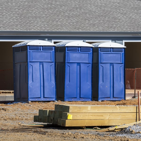 what is the expected delivery and pickup timeframe for the porta potties in Upsala MN